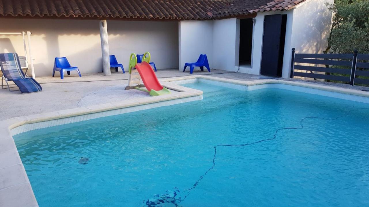 Charmante Maison Climatisee Vedene - Avignon Avec Piscine Exterior foto